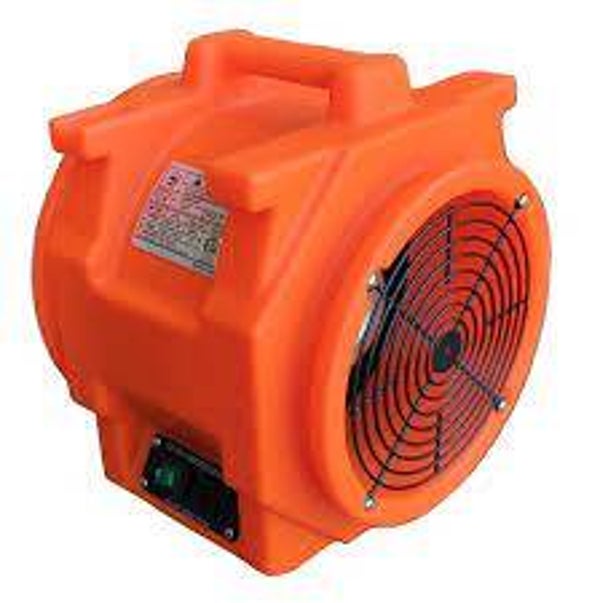 HS Axial Air Mover, Red, Blue, Teal, Orange