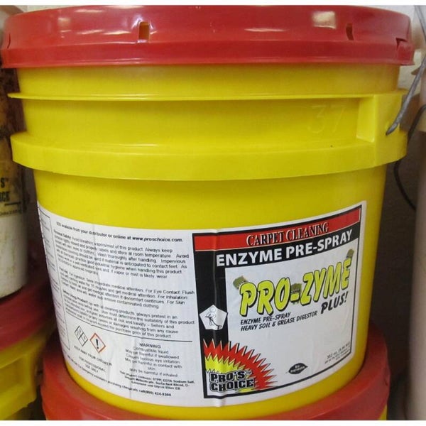 Pro's Choice, Carpet Cleaning Prespray, Pro Zyme, 25 Lbs