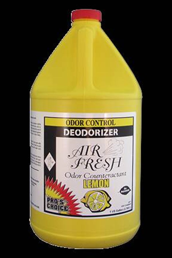 Pro's Choice, Odor Neutralizer, Air Fresh Lemon, 1 Gallon