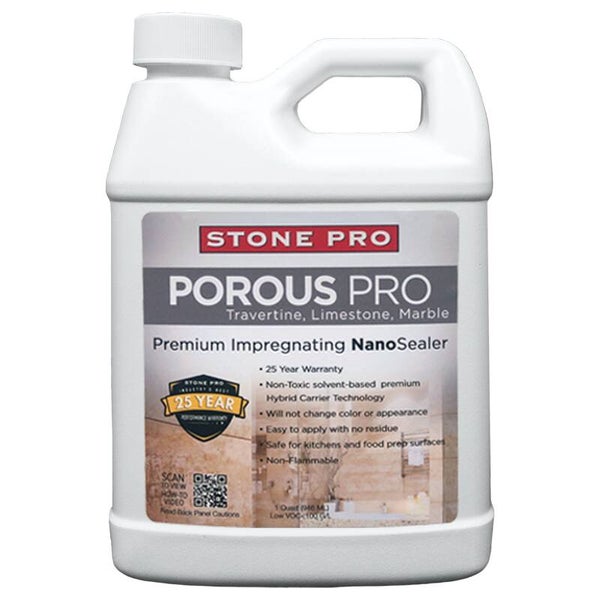 Stone Pro Porous Pro Sealer quart