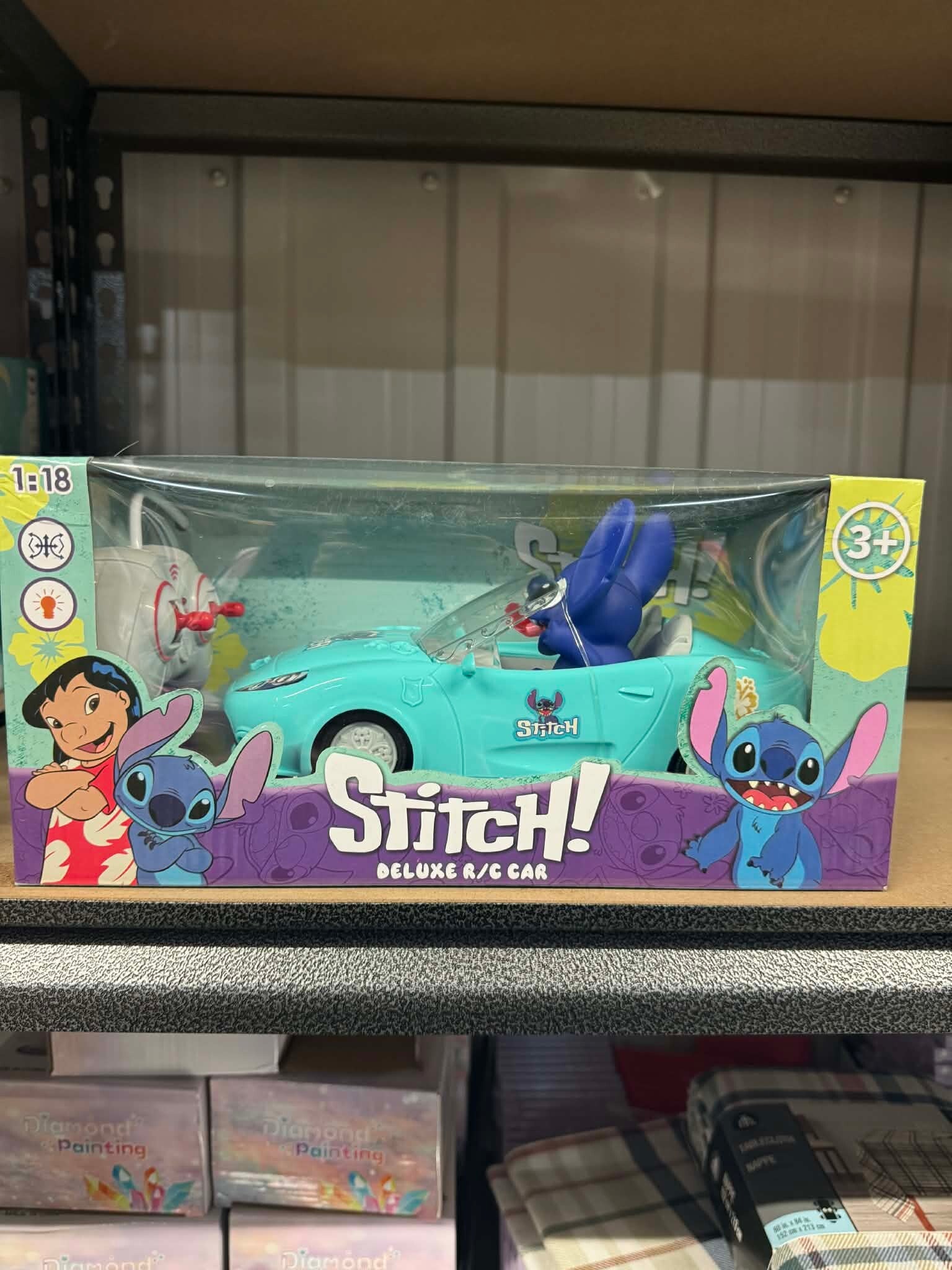 Voiture stitch téléguidé