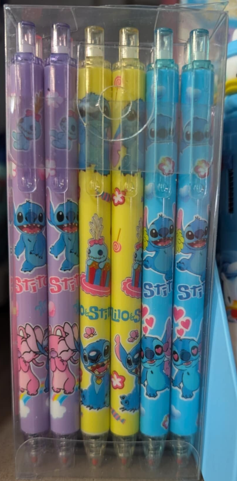 Paquet 12 stylo stitch
