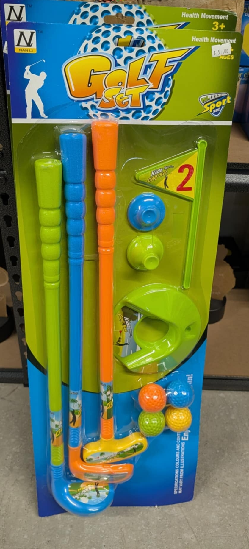kit golf enfants