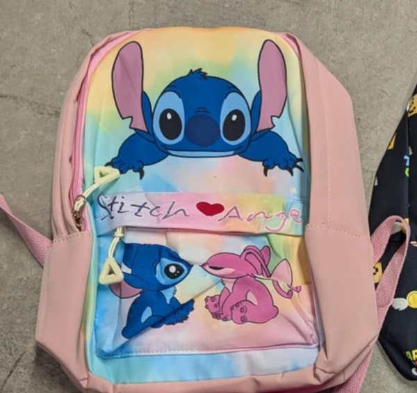 Sac garderie stitch