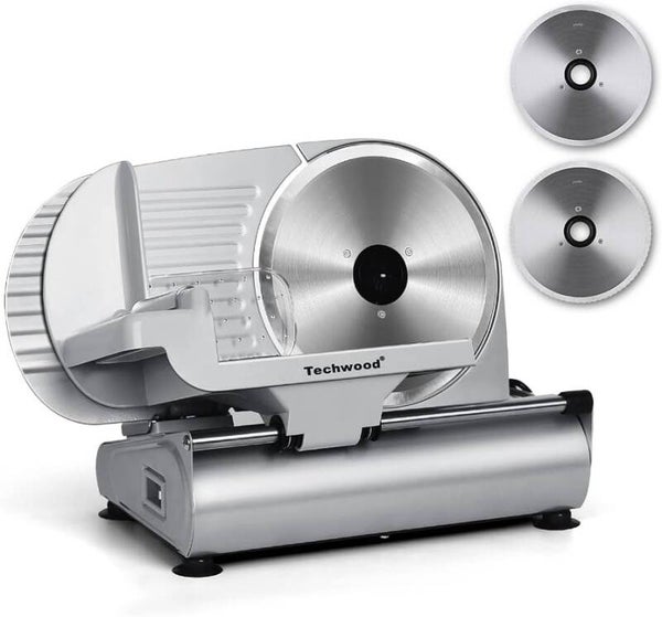 Techwood 200W Electric Deli Food Slicer