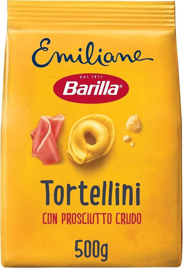 Barilla Emiliane Egg Tortellini Prosciutto Crudo (500g)