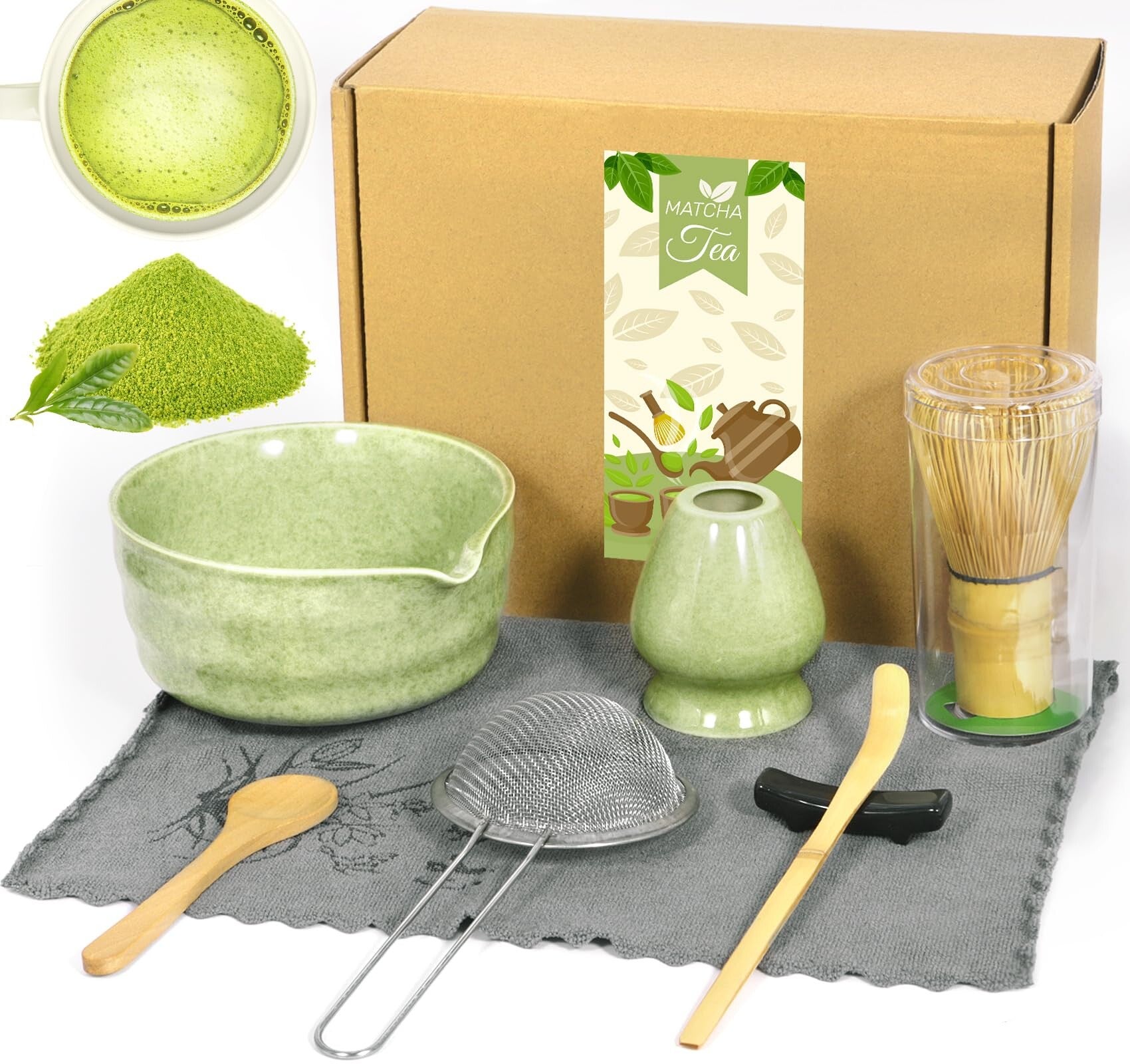 8 Piece Matcha Kit /Japanese Tea Set