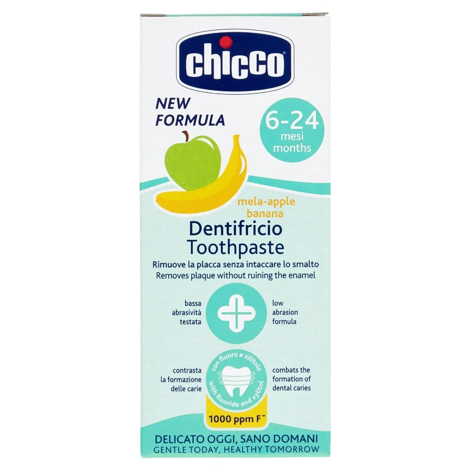 Chicco Apple-Banana Toothpaste (6–24 months)