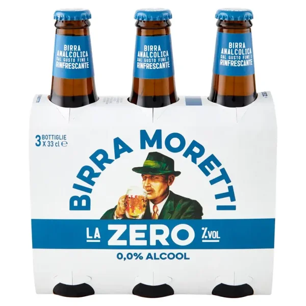 Birra Moretti Zero (3x330ml)