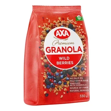 AXA Crispy Granola with Wild Berries (330g)