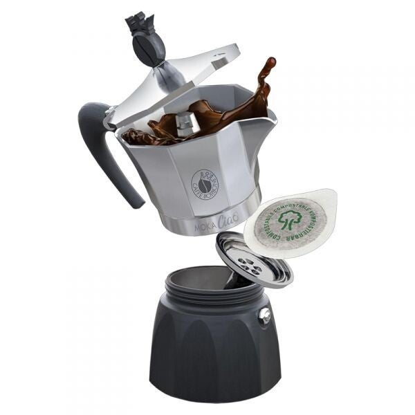 Caffè Borbone Moka Pot (3Cup/1Pod)