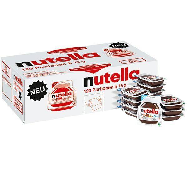 Ferrero Nutella Spread Single Portion (120x15g)