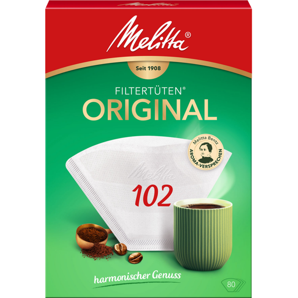 Melitta Original Coffee Filters (Size 102, 80-Pack)