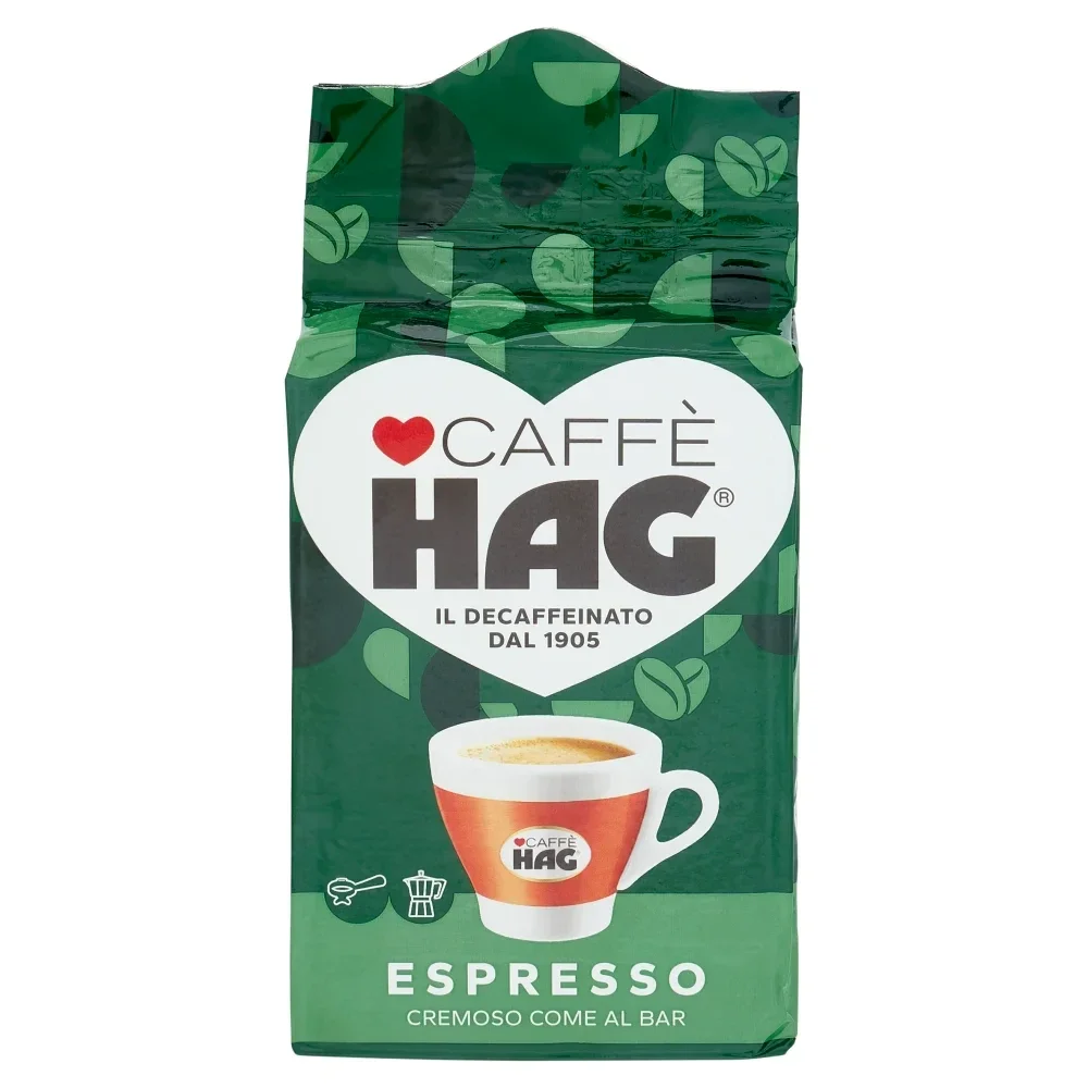 Caffè HAG Ground Decaffeinated Coffee (2x250g)