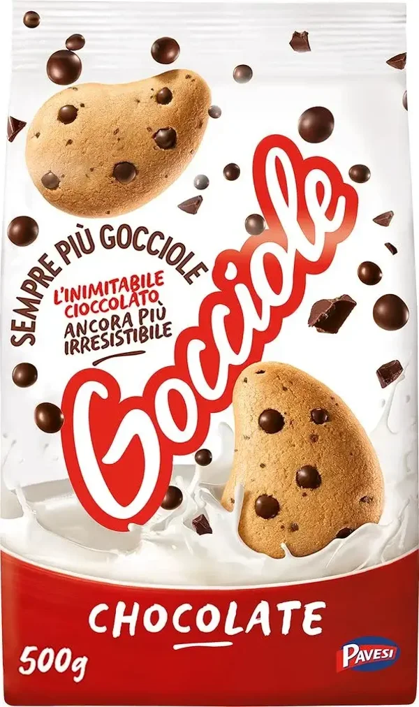 Pavesi Gocciole Chocolate Chip Cookies (500g)
