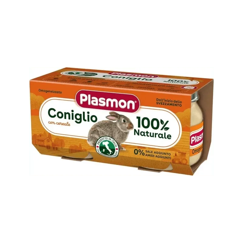 Plasmon Rabbit and Cereal Baby Food (3x80g)