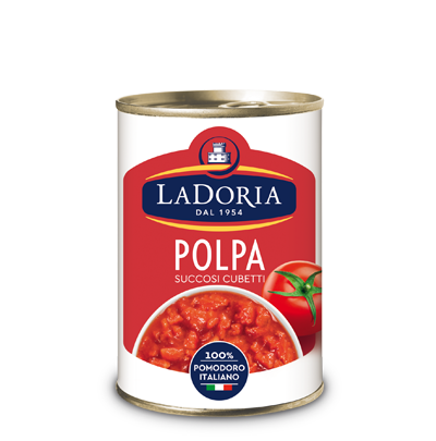 La Doria Diced Tomato Pulp 400g x 03 (1.2kg)