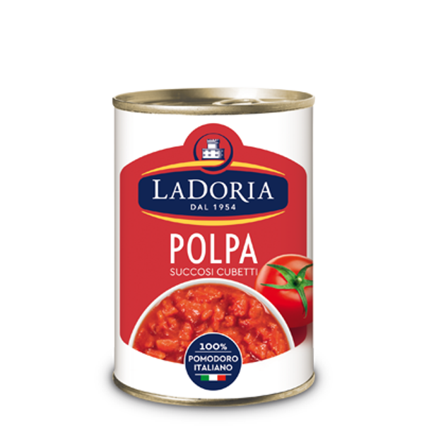 La Doria Diced Tomato Pulp 400g x 03 (1.2kg)