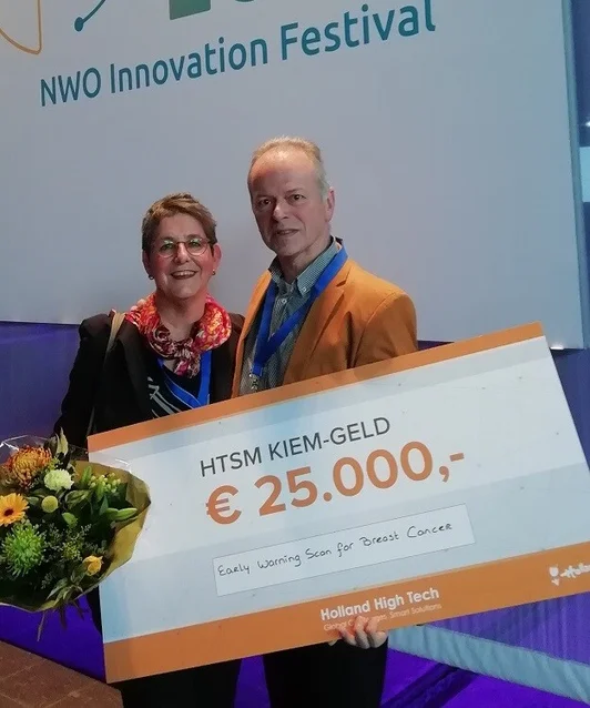 Tom Sanders wint NWO Innovation Festival