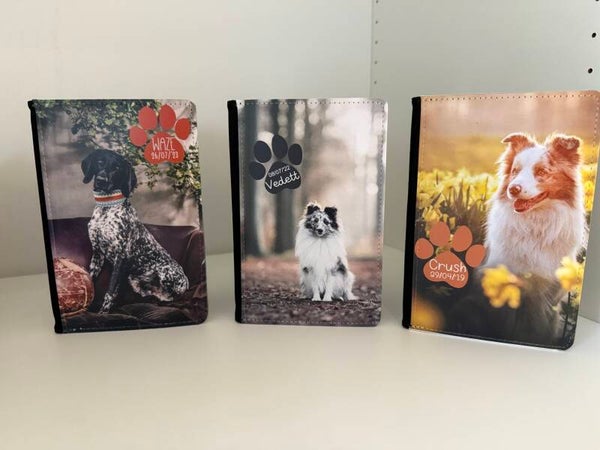 Gepersonaliseerde Dierenpaspoort mapje: