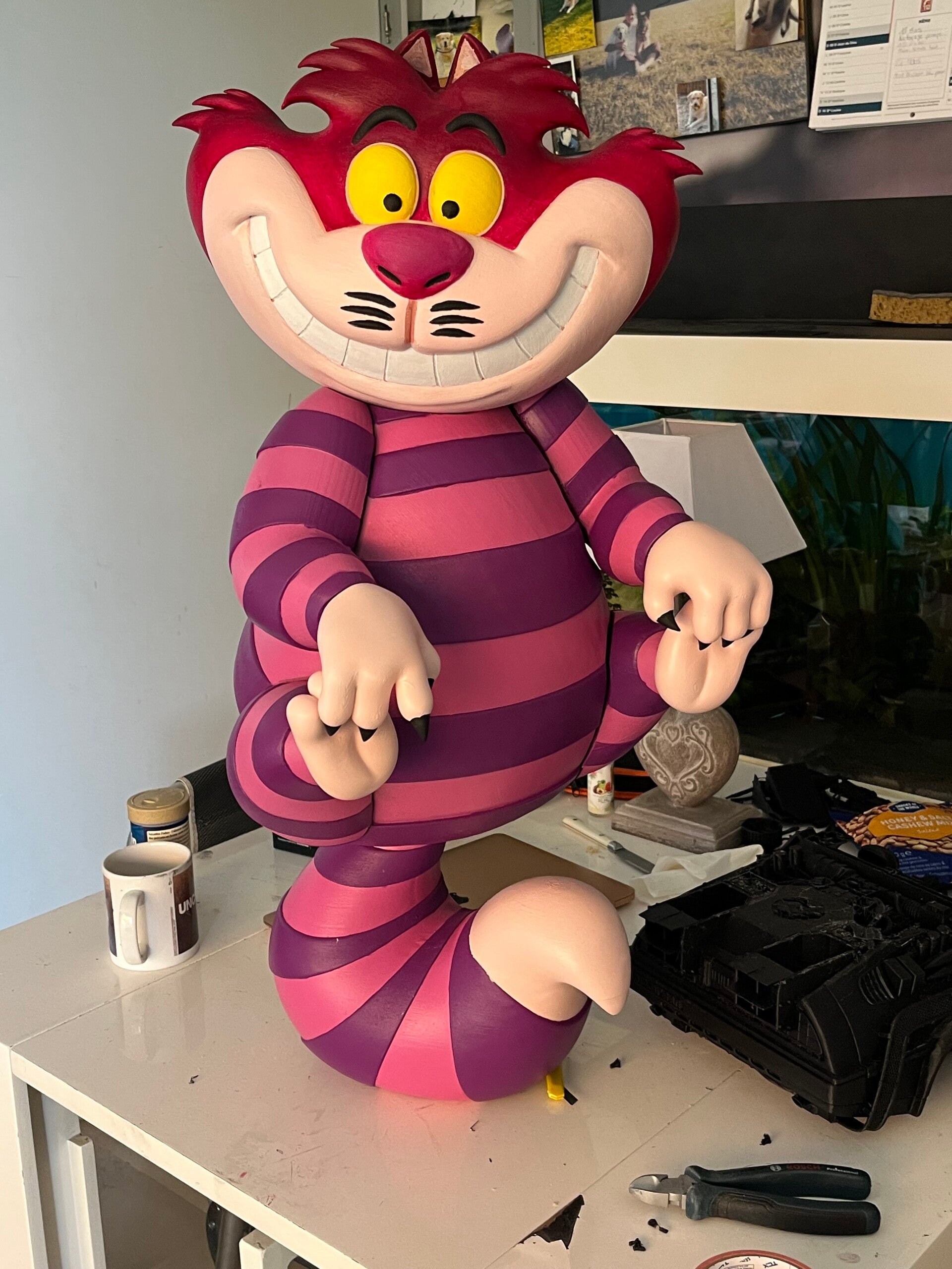 Chat Alice au pays des merveilles