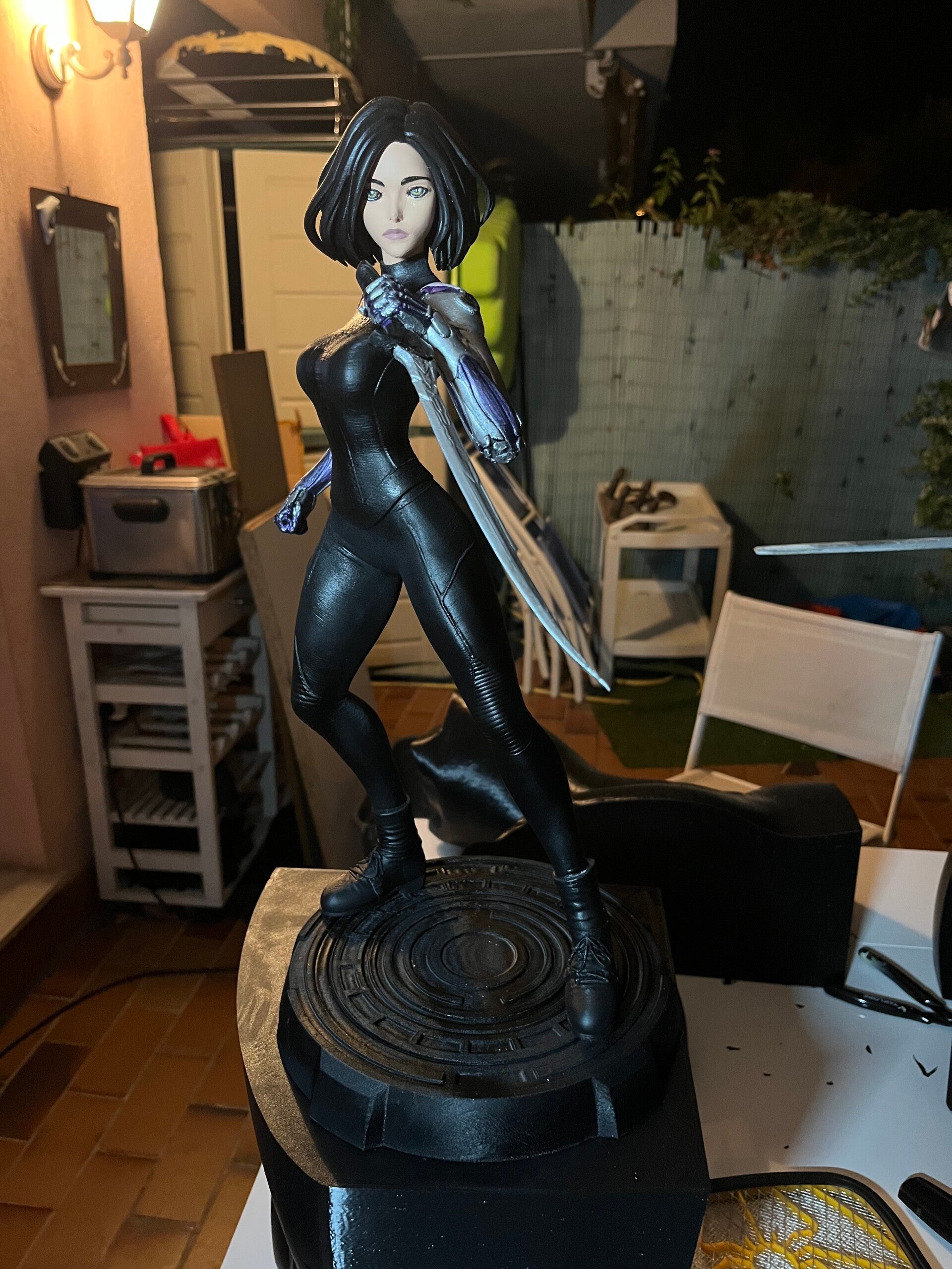 magnifique figurine Alita