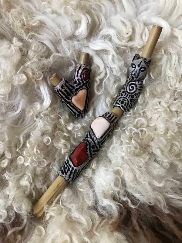 Handcrafted Tepi & Kuripe set