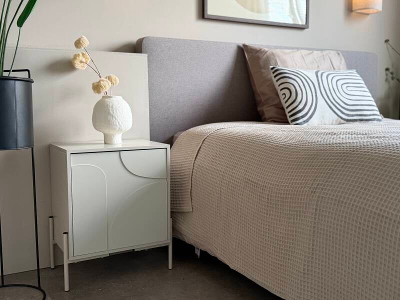 Beige nachtkastje van Action