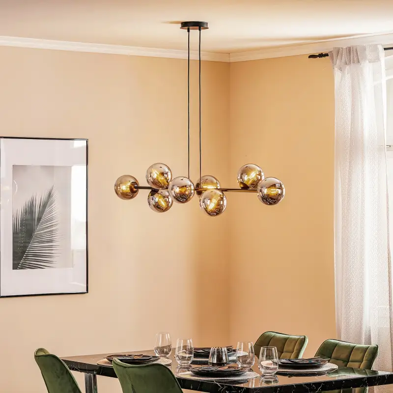 Classy hanglamp zwart - Lampen24