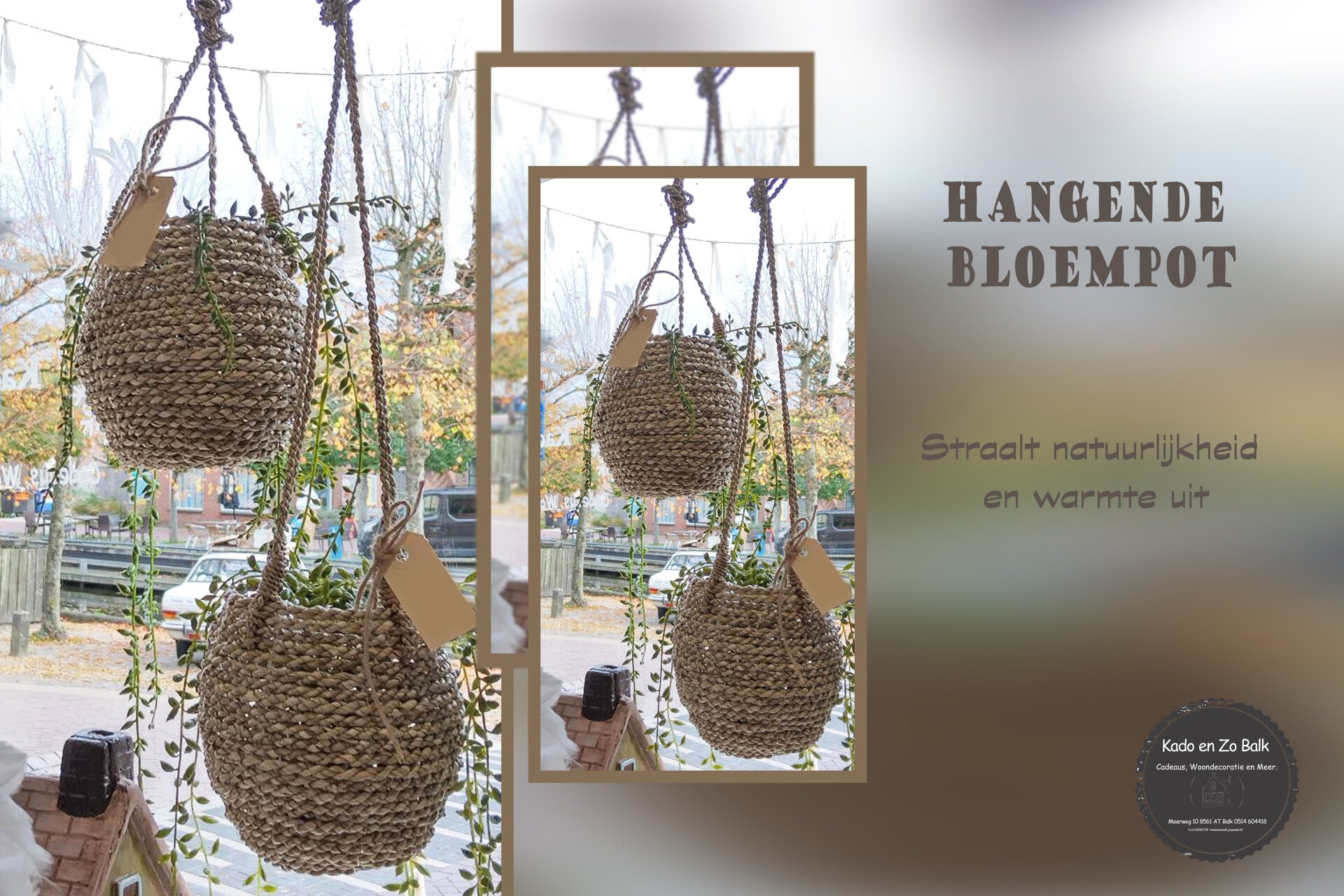 hangpot Kado en Zo Balk