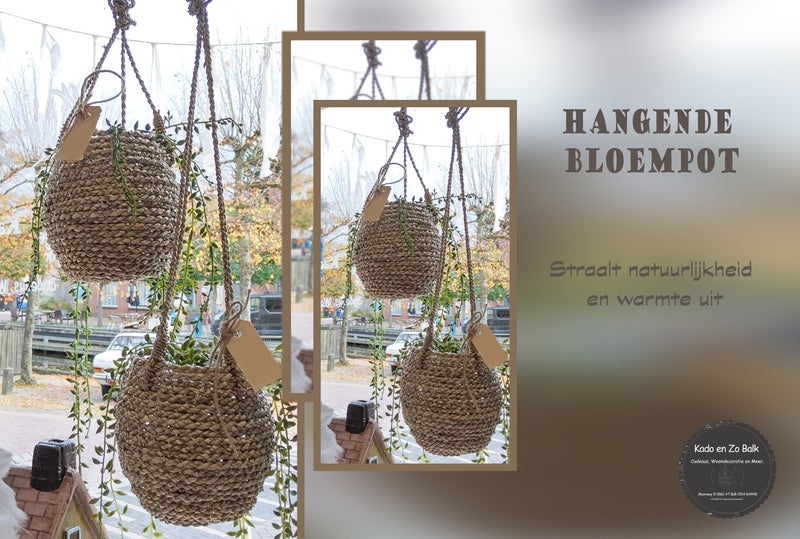 Hangpot Kado en Zo Balk