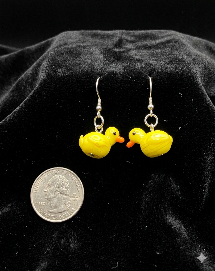 Rubber Ducky Earrings