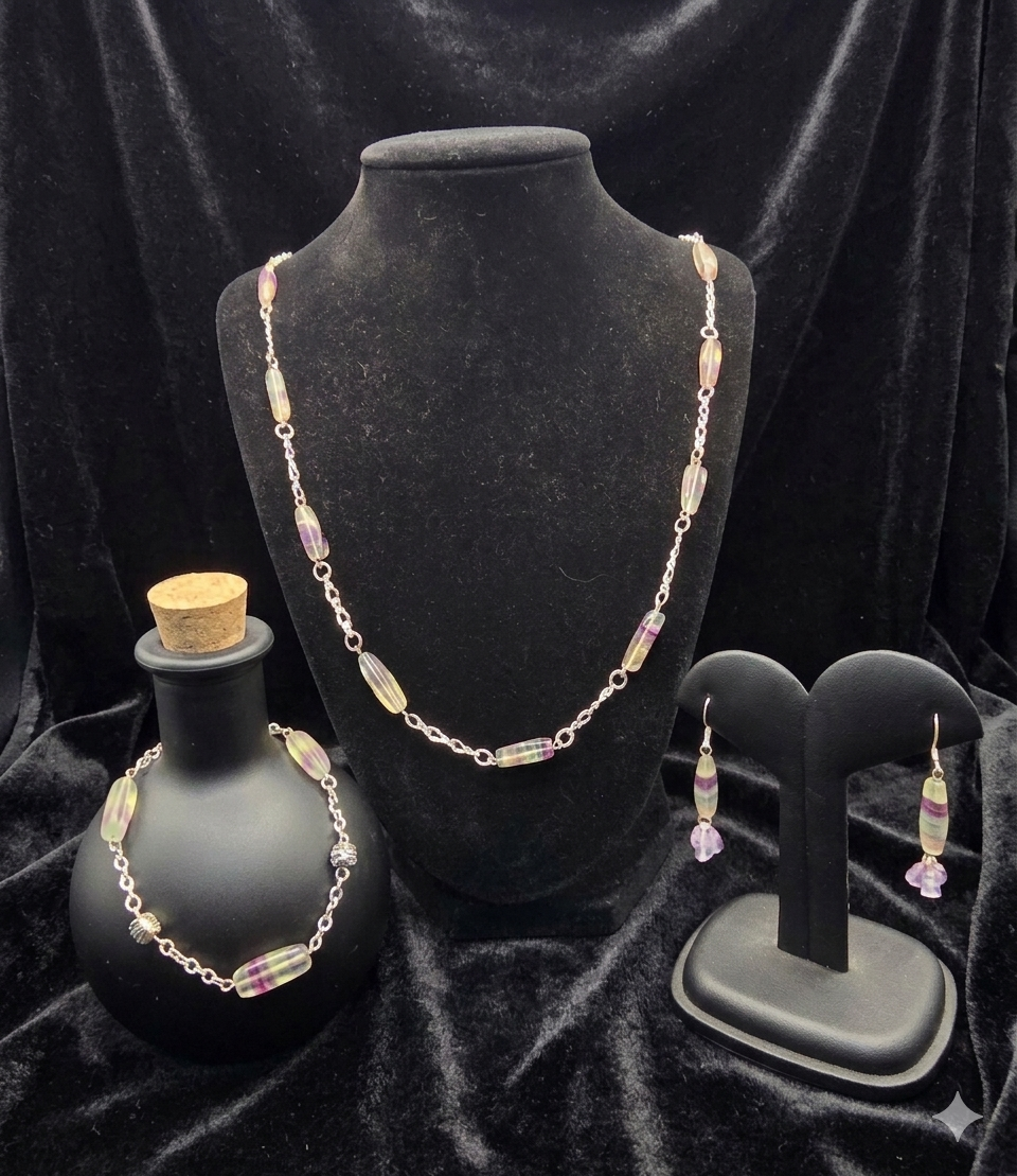 Rainbow Fluorite Set