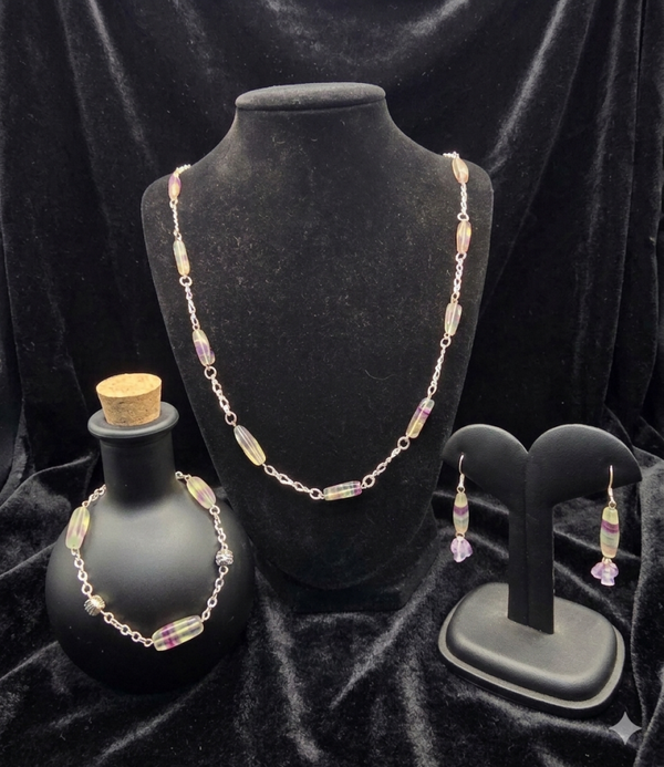 Rainbow Fluorite Set