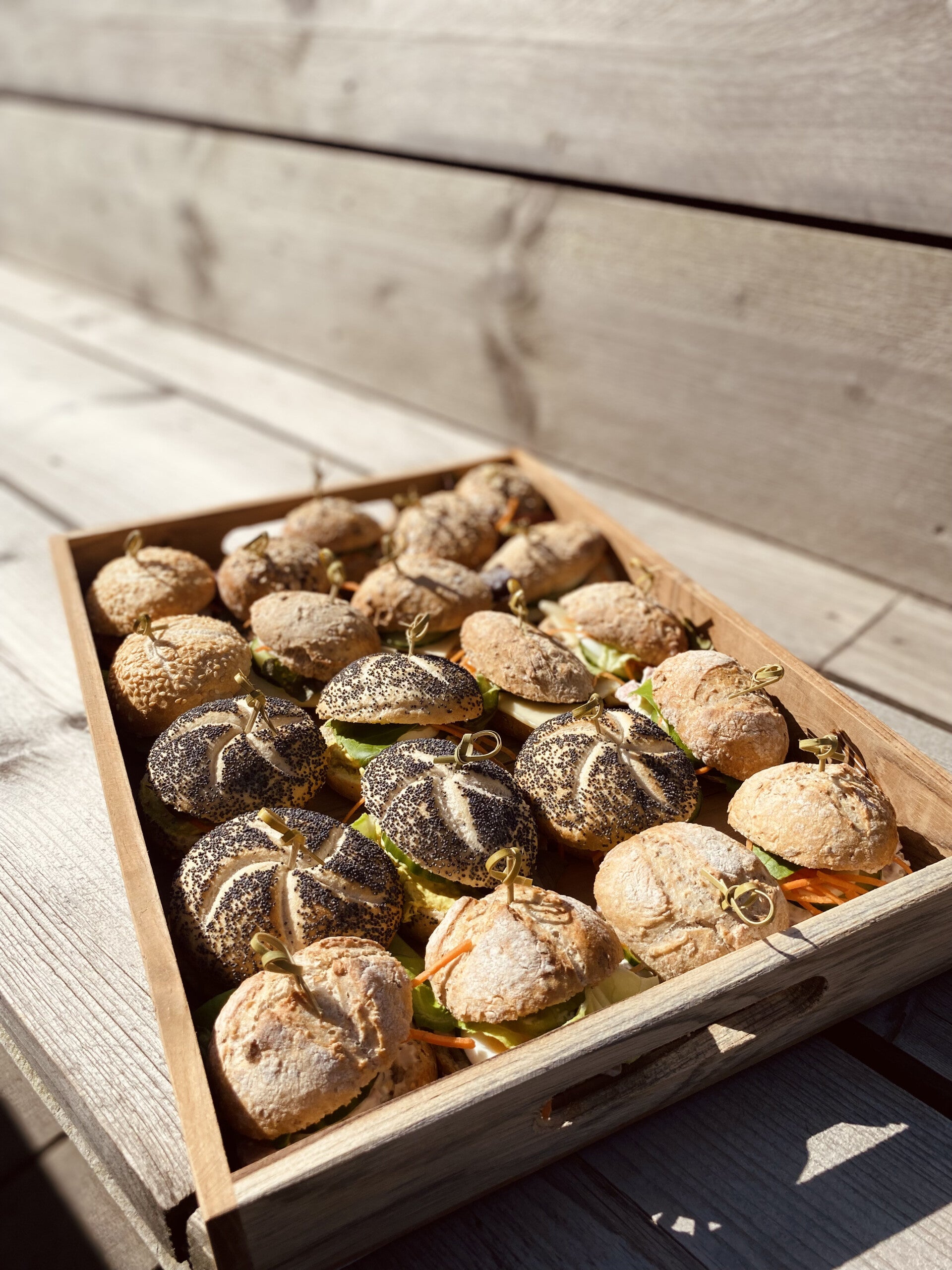 Receptiebroodjes bestellen Heuvelland