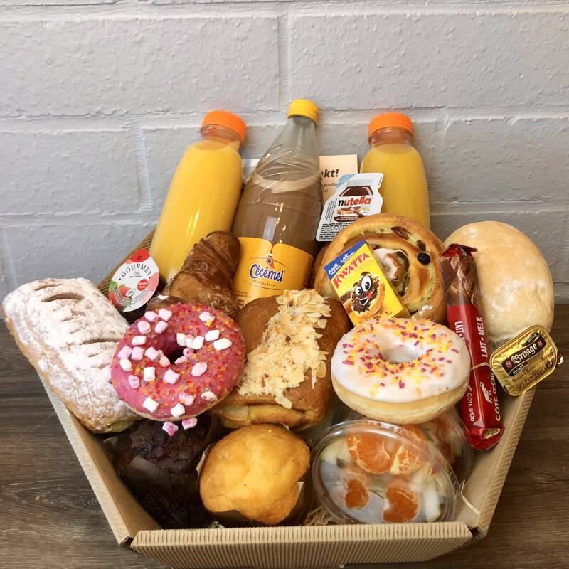 Zoetemondje ontbijtmandje