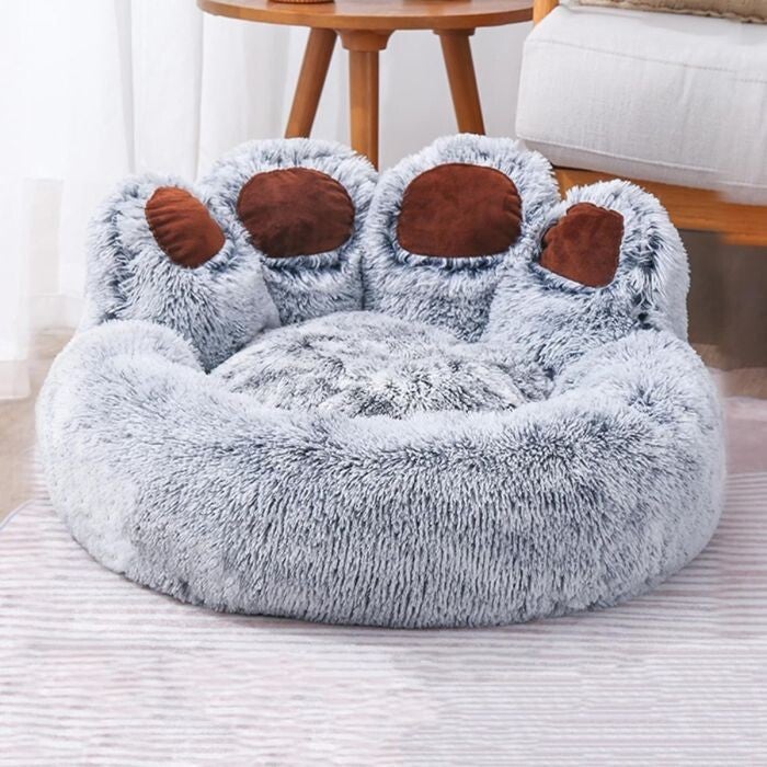 Topmast Donut BearsNest - Pluche - Grijs - 70 cm