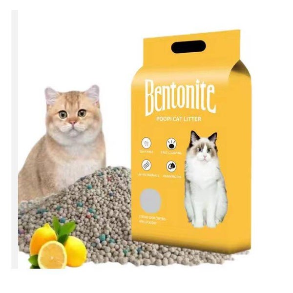 Besger Pet Kattenbakvulling Bentoniet Lemon 5 liter - Super Absorberend & Stofarm