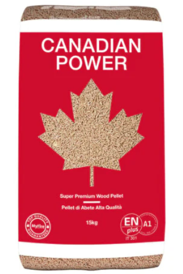 Bancale Pellet Canadianpower ENplus A1 70 sacchi da 15 kg in abete