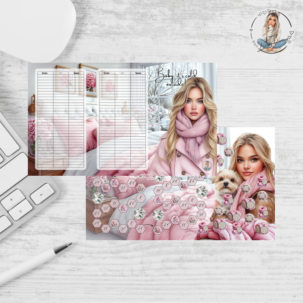 3er Klappkarte Baby, it´s cold outside!