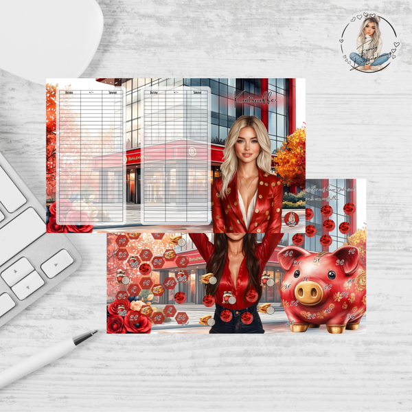 3er Klappkarte Kontopuffer