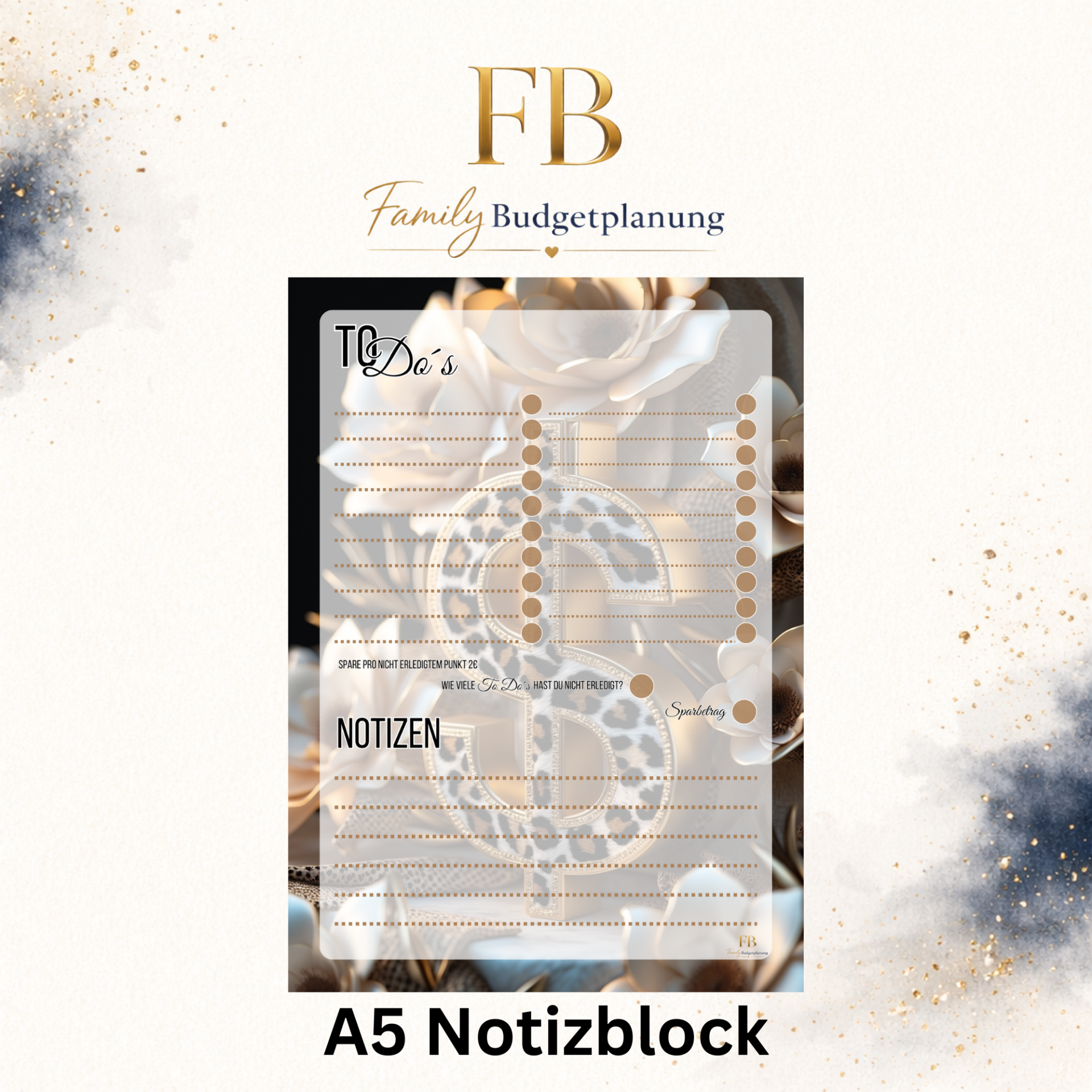 A5 Notizblock To Do´s