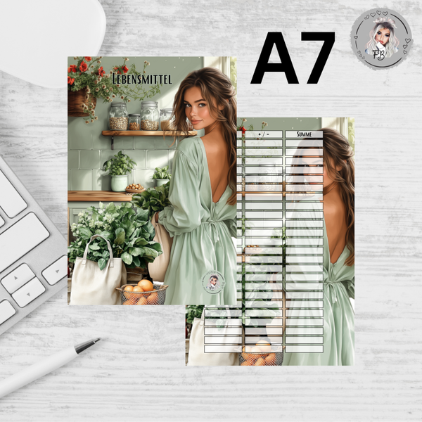 A7 Deckblatt - Lebensmittel / matt foliert