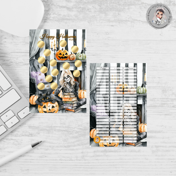 A7 Happy Halloween / matt foliert / zum Einheften