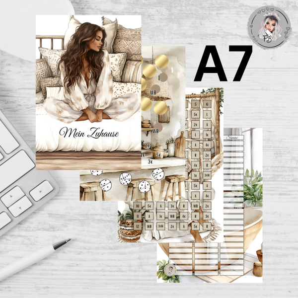 A7 Mein Zu Hause / Einheftchallenge / MATT foliet