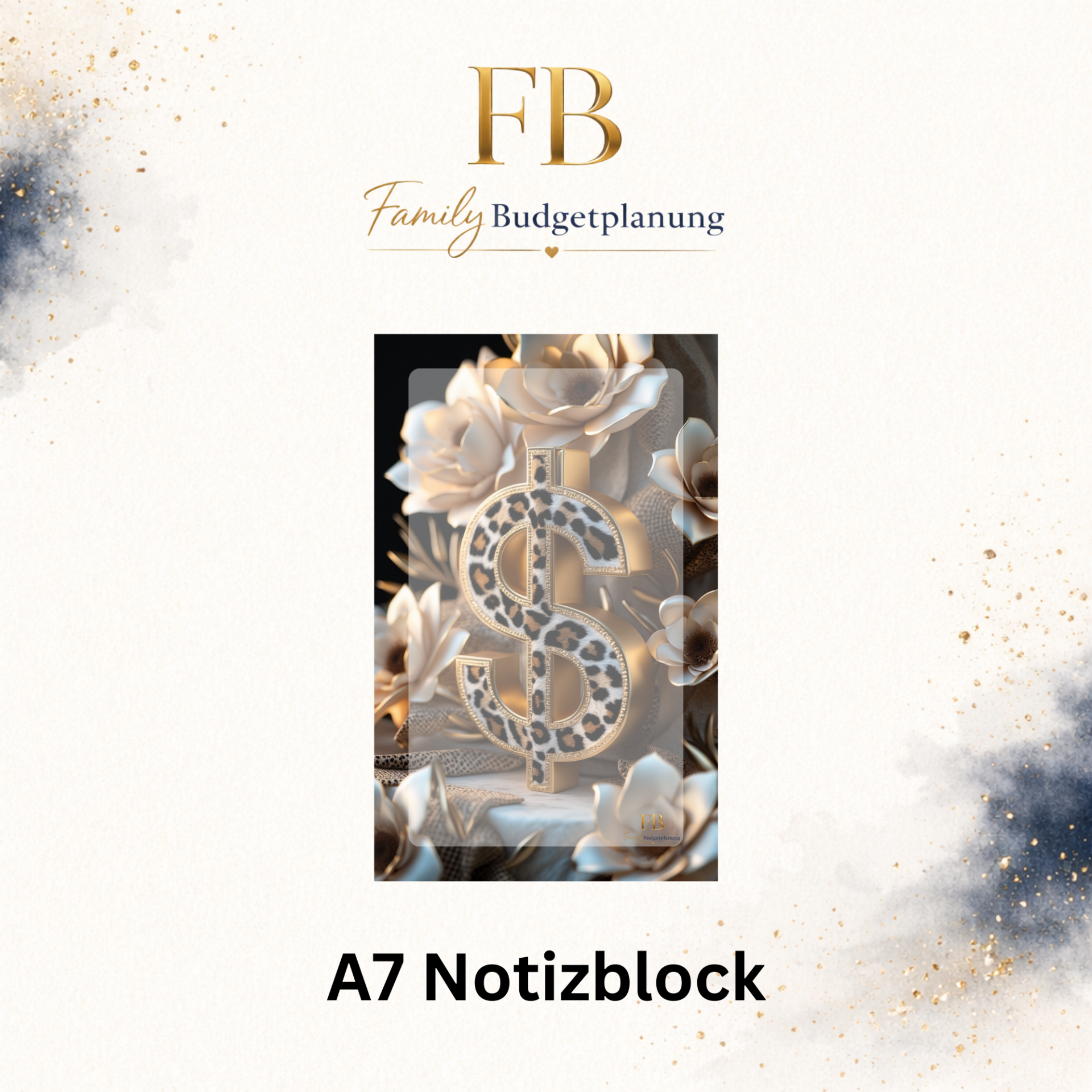 A7 Notizblock Leo Money