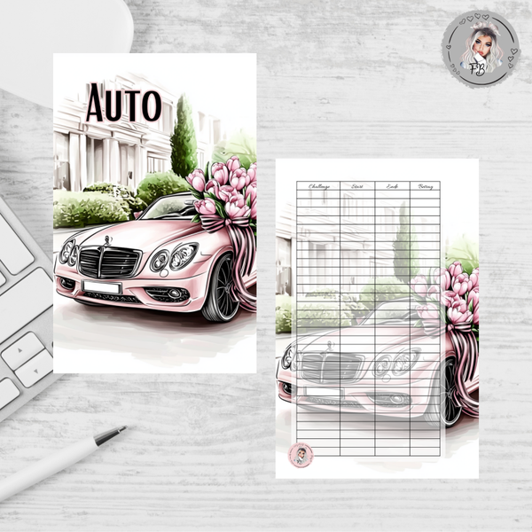 Deckblatt - Auto / matt foliert