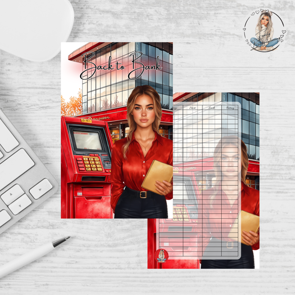 A6 Deckblatt - Back to Bank / matt foliert