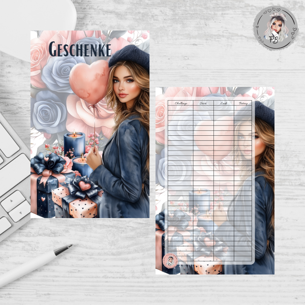 A6 Deckblatt - Geschenke / matt foliert