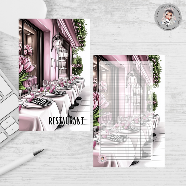 A6 Deckblatt - Restaurant / matt foliert